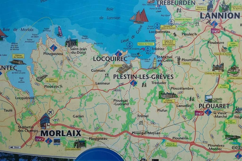 Gite 3 Personnes, Possibilite Table D'Hotes Le Soir Treduder Экстерьер фото